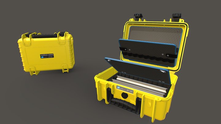 Case_jet_3000 3D Model