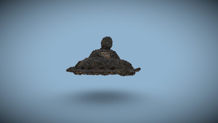 Tapita de peltre 3D Model