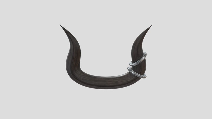 Рога 3D Model