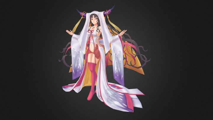 FGO - Sesshouin Kiara 3D Model