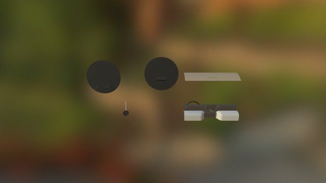 Reliant Robin - Dashboard Render Model 3D Model