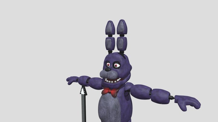 Bonnie fnaf 1 3D Model