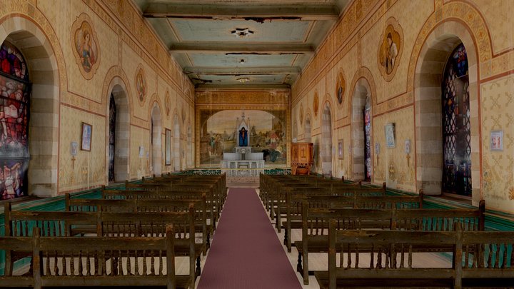 Capilla de San Carlos Borromeo - Chihuahua 2025 3D Model
