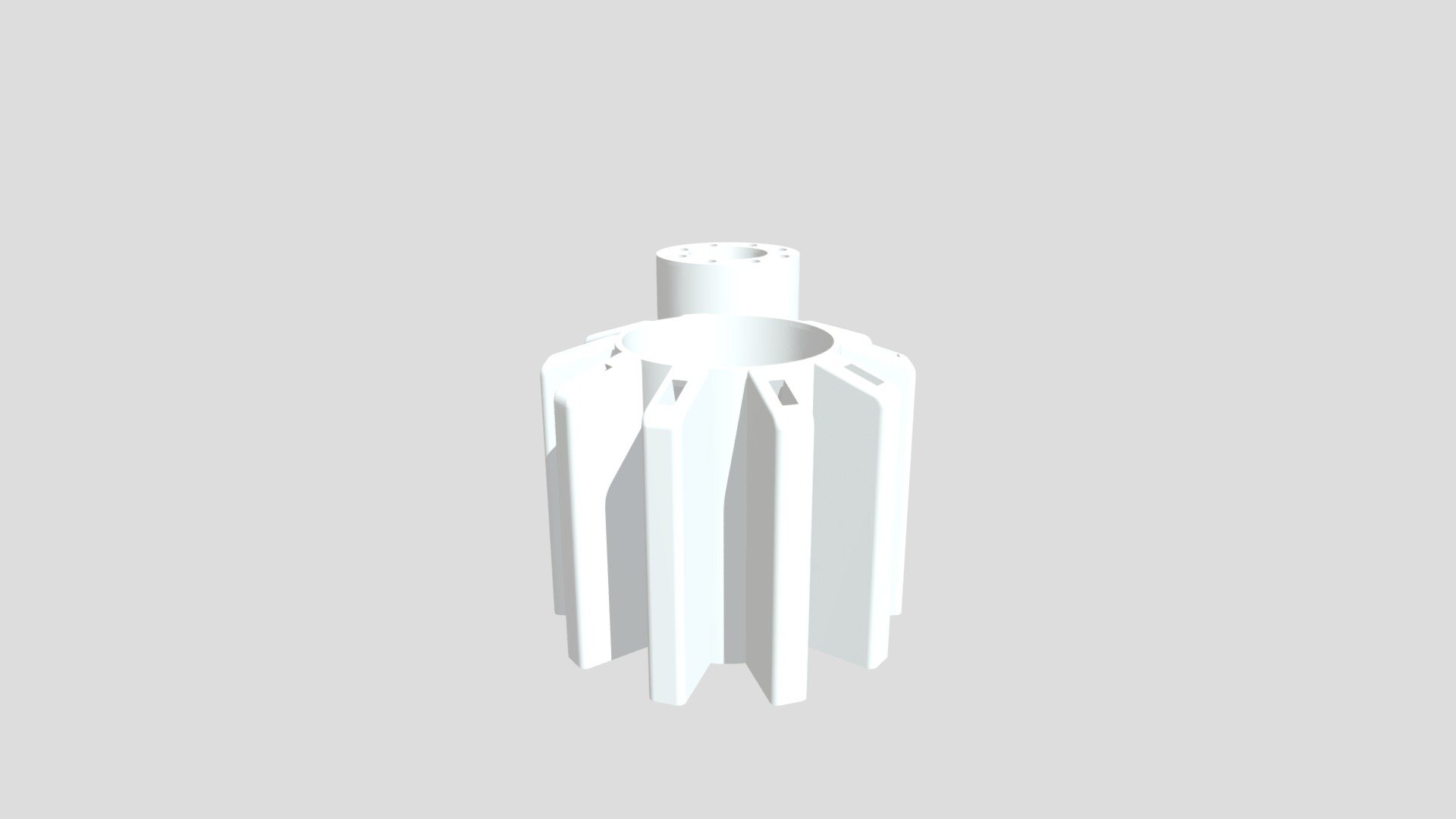 Pot à crayon avec support de clés USB