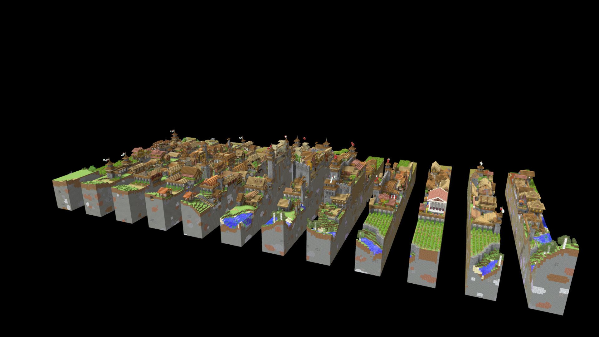 Full cut of Bar and Ebur castle