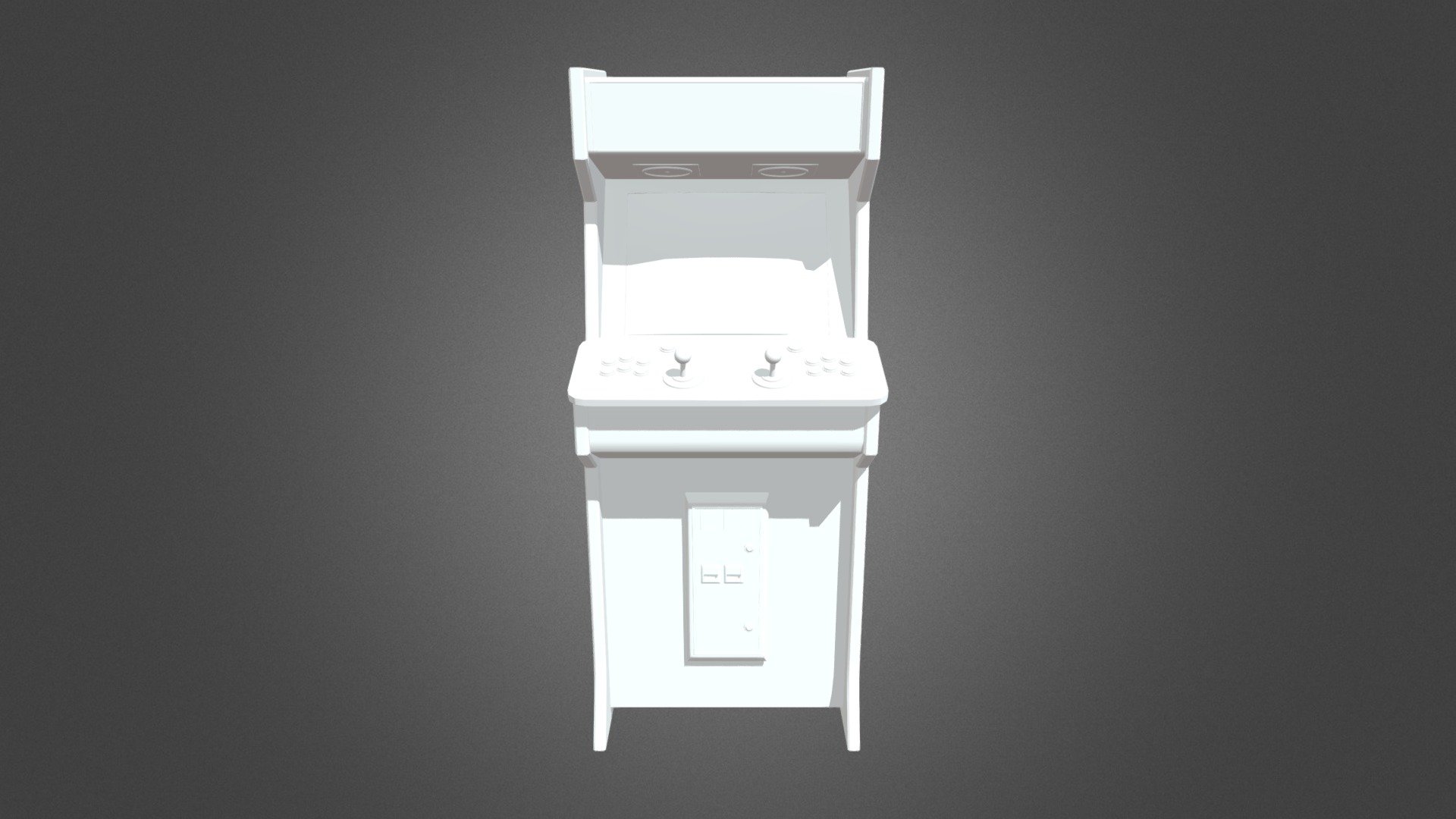 Arcade Cabinet - Download Free 3D model by JewelPodd [21ee486] - Sketchfab