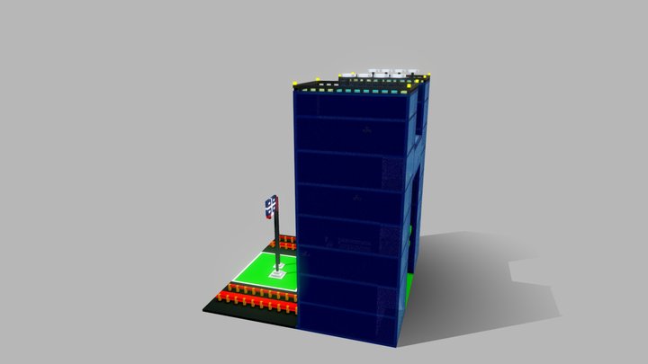 Gratte-ciel 3D Model