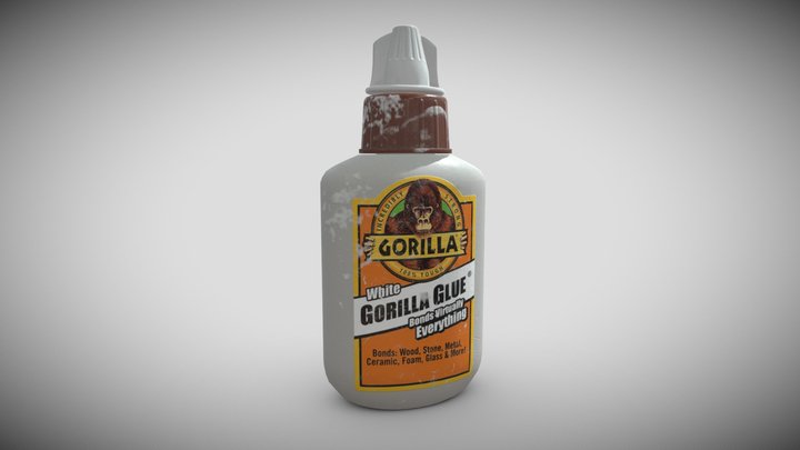 Gorilla Glue 3D Model
