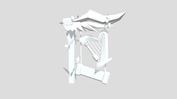 HearthSign - Model + Unwrap Milestone 3D Model