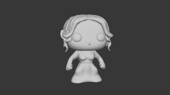 Julia Funko 3D Model