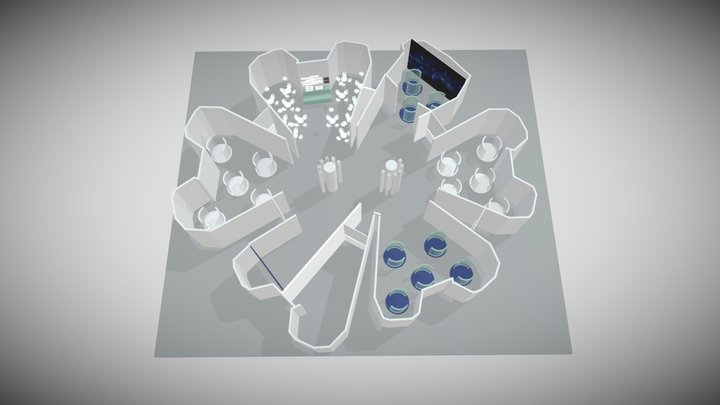 London Zoo - Casson Building Concept 3D Model