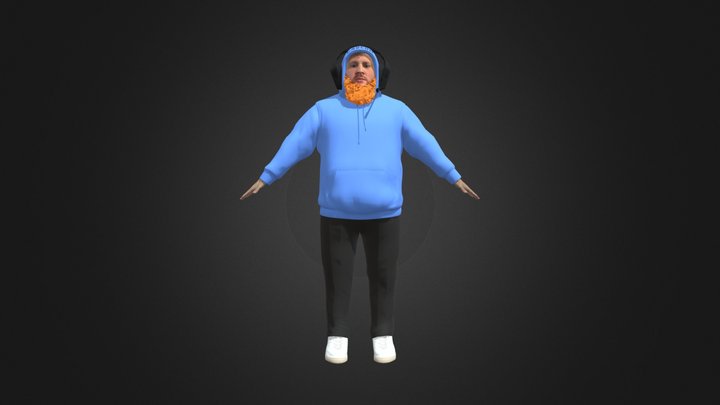 Caseoh (Headphone Version) 3D Model