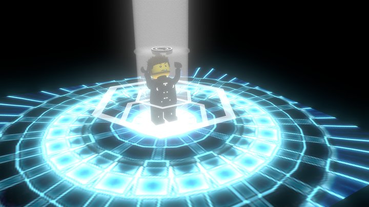 Tron Lego 3D Model