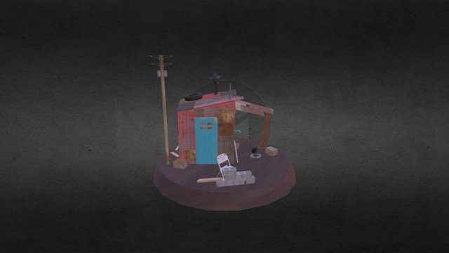 Shack Upload 3D Model