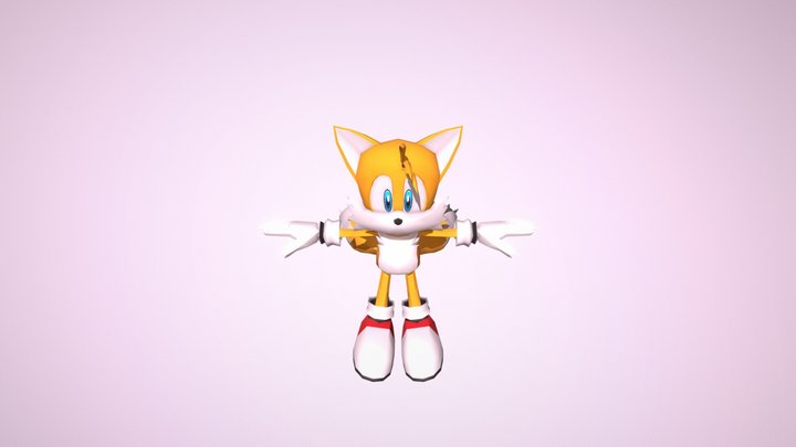 Sonic Heroes - Miles Tails Prower 3D Model