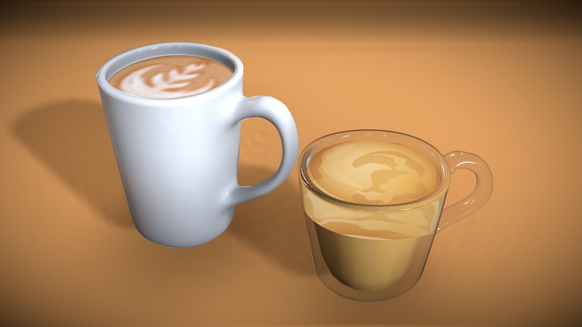 Coffee Mugs Download Free 3d Model By Sarussel 21f4b21 Sketchfab 1707