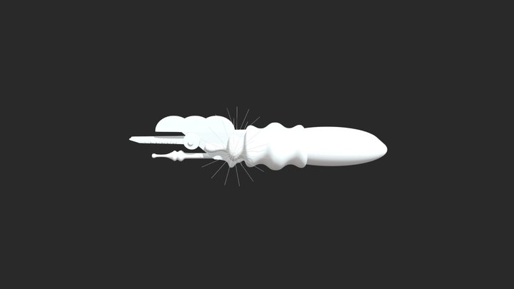 rocket 2h 3D Model