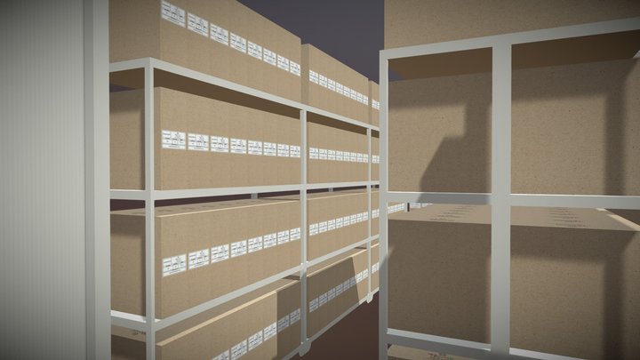 Warehouse Layout Plan 051118 3D Model