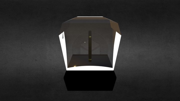 Artist District Coin 3D Model