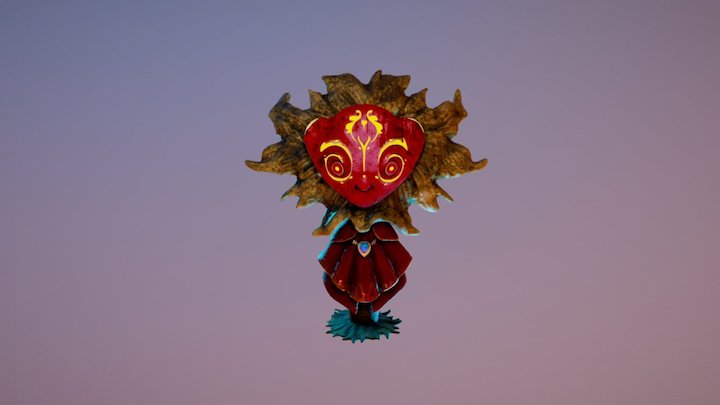 Konrad - the mysterious mask man 3D Model