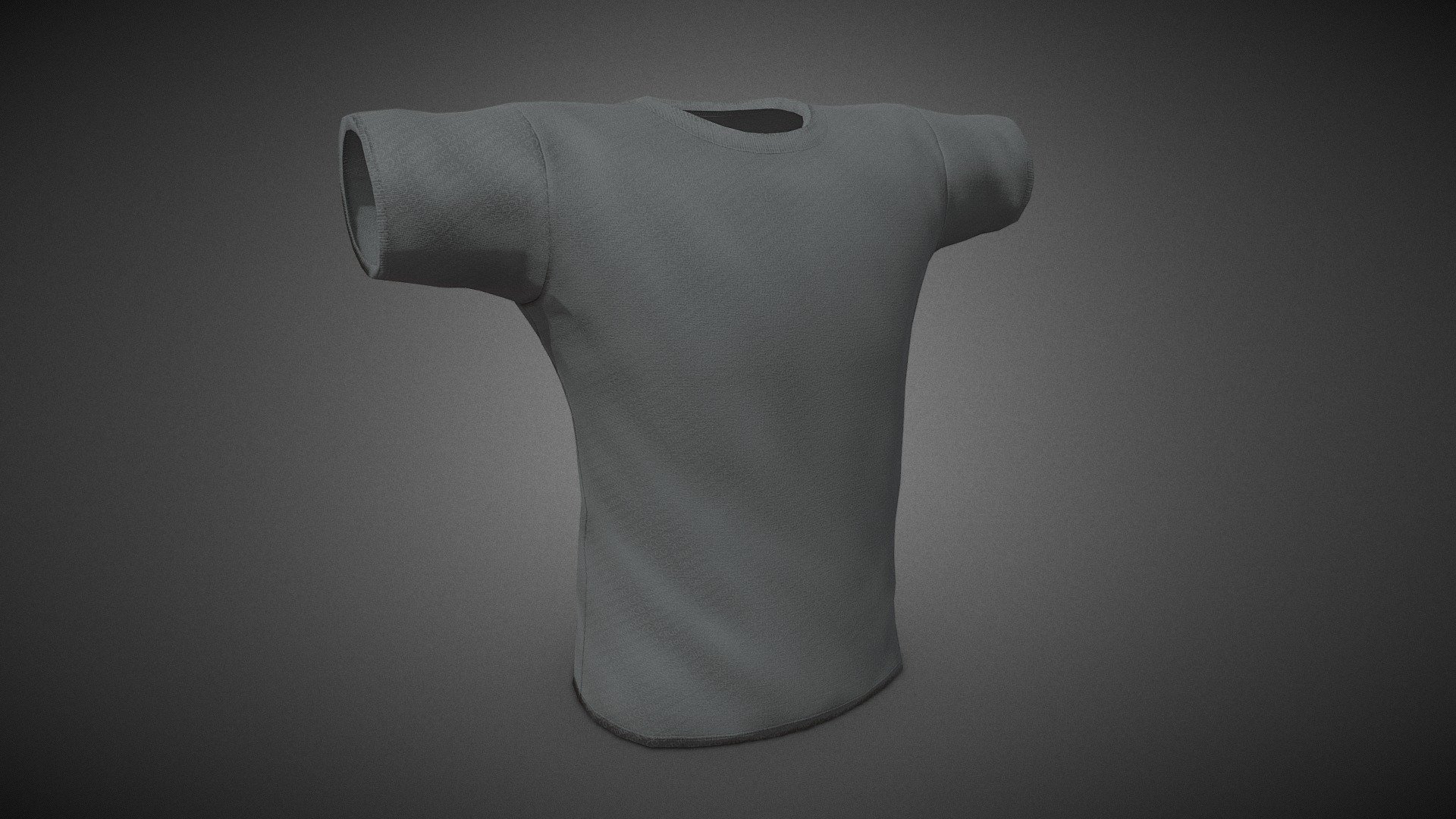 Gray T-Shirt - Buy Royalty Free 3D model by CG StudioX (@CG_StudioX ...