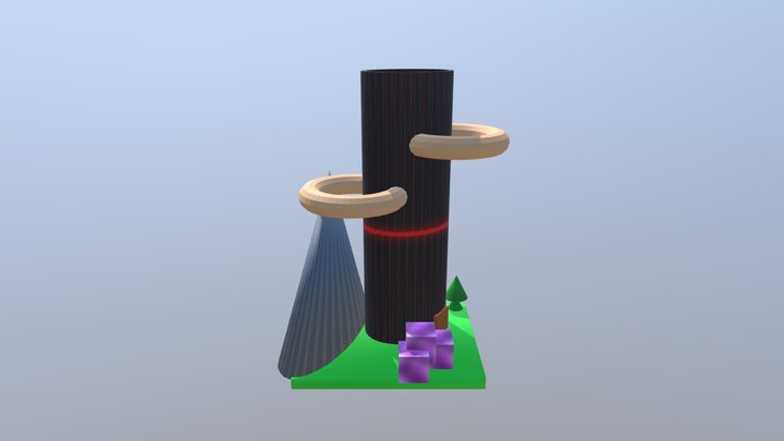 The Tower 4 3D Model