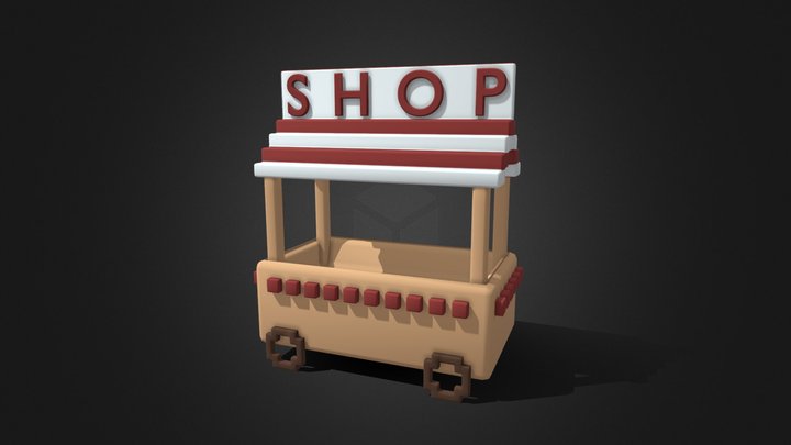 Voxel SHOP 3D Model