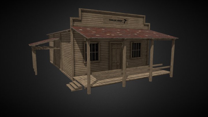 Tools Shop 3D Model