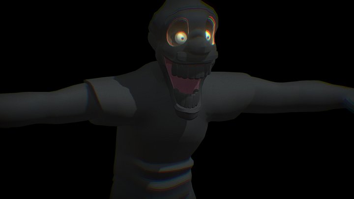Does evil things guy 3D Model