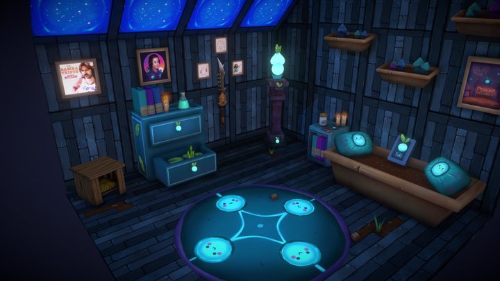Prépousse Room 3D Model