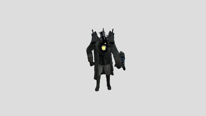 Infected upgraded titan camera man