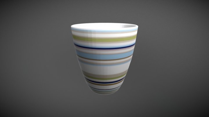 En Italla Mugg 3D Model