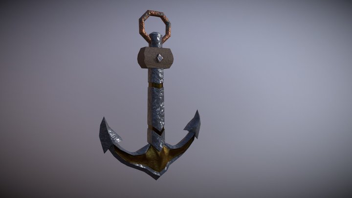 Anchor Textured 3D Model