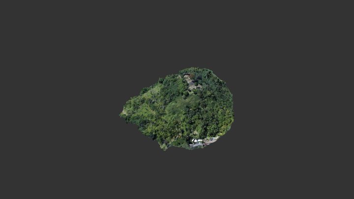 Gunung Padang 3D 3D Model