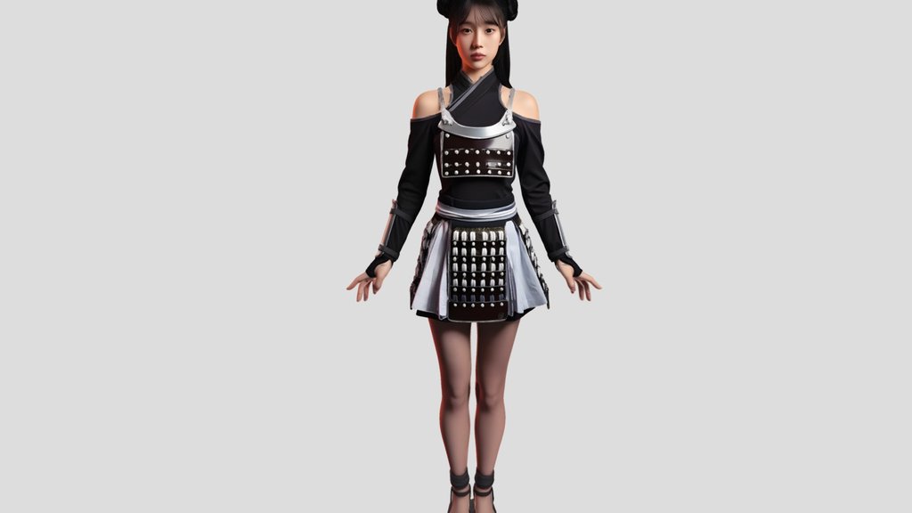 A-pose girl_download