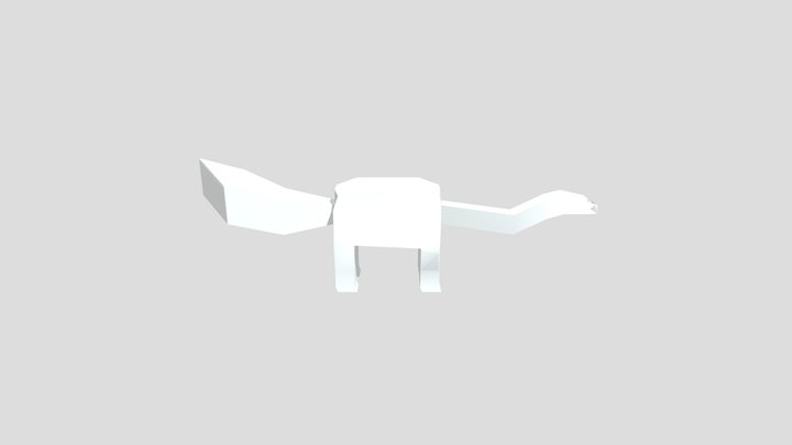 Snake Skunk 3D Model