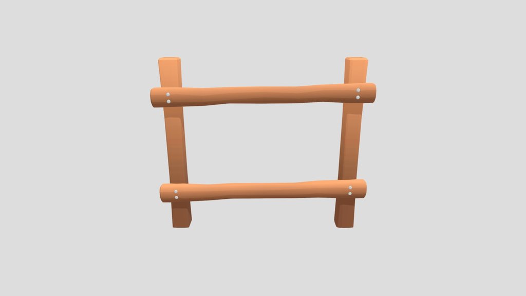 Low Poly Fence Variant 2