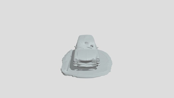 VW 1600 Variant Scan for 3D-printing