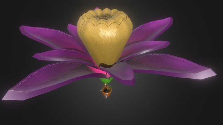 Worldskills 2021 Hot Air Balloon 3D Model