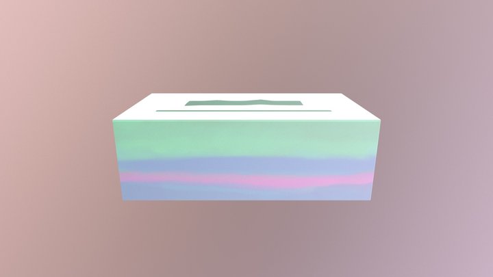 Tissue Box 3D Model