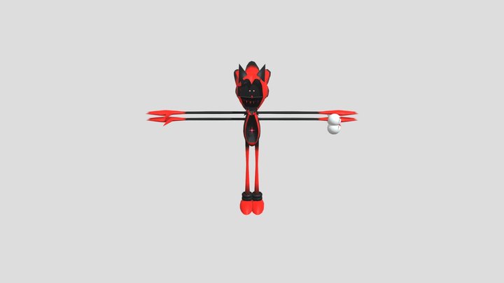 Fatal Error Sonic V2 3D Model