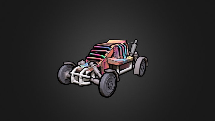 Alt. Cross Kart, Cross Kart Series X Apocross 3D Model
