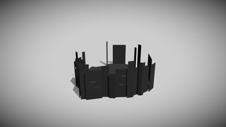 Platform Hoog 3D Model