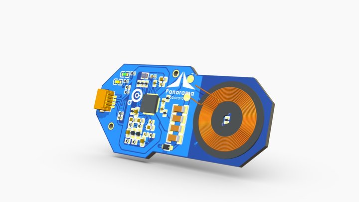 8W Wireless Charger 3D Model