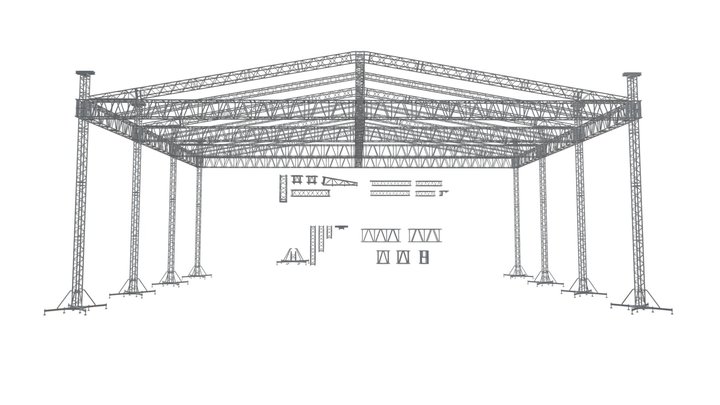 warhouse_construction 3D Model