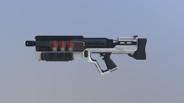 Shotgun. Eduard(2018) 3D Model