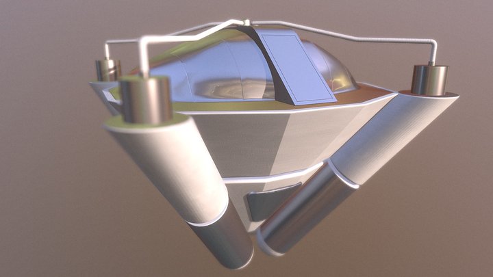 Movellan Ship 3D Model