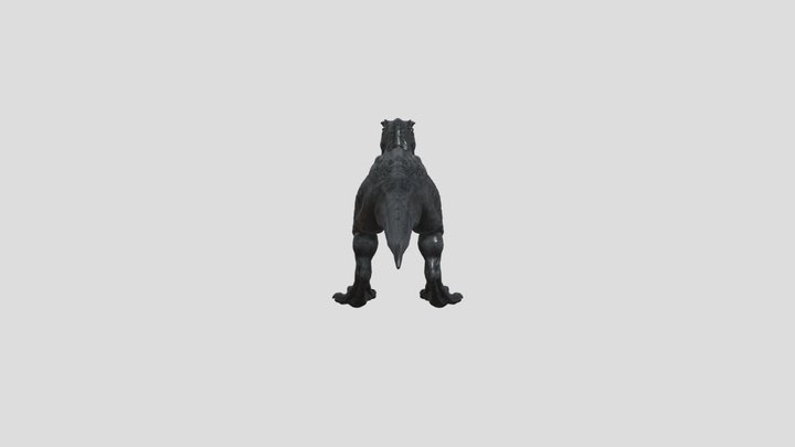 Gray T Rex – Kostenloses 3D-Modell STL