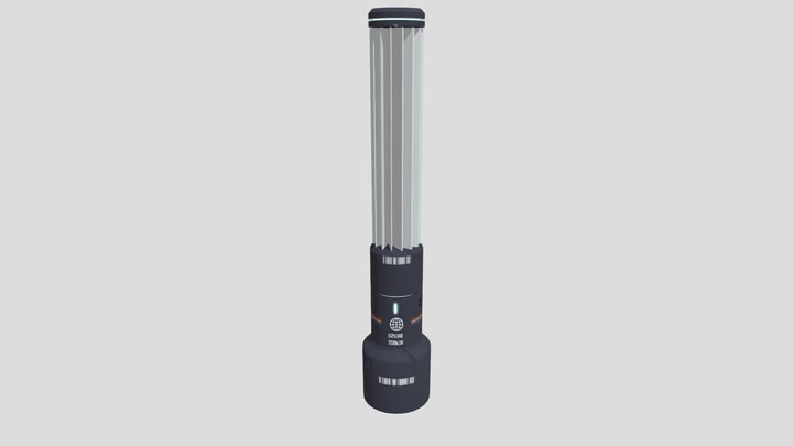 Generador Turbina 3D Model