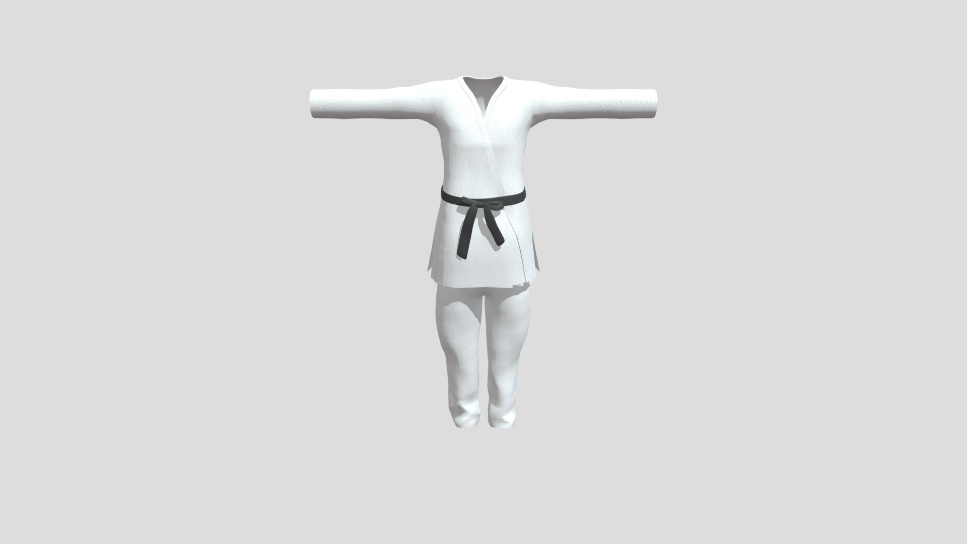 Karate Cloths - 3D model by GhulamRasool (@Ghulam.Rasool.Blouch ...